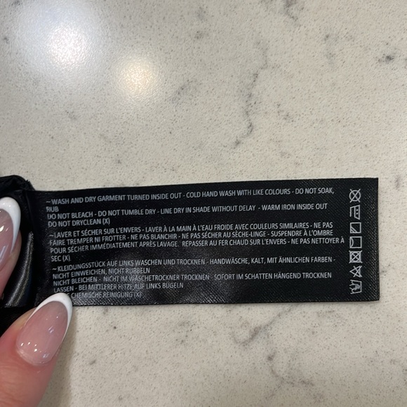 Revolve black sleeveless side cut out date night party romper sz M - Picture 9 of 9